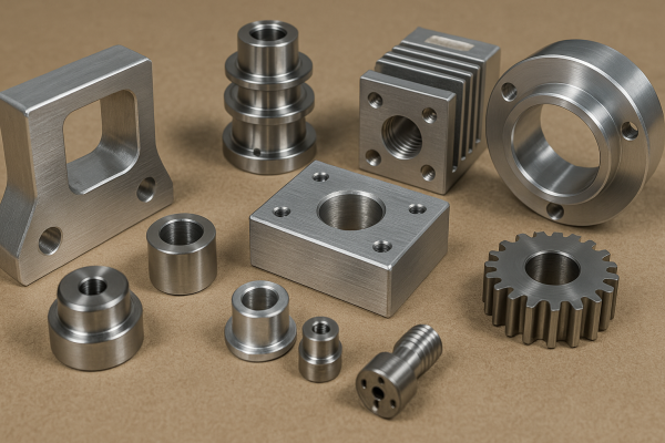 Completed CNC project - custom part manufacturing